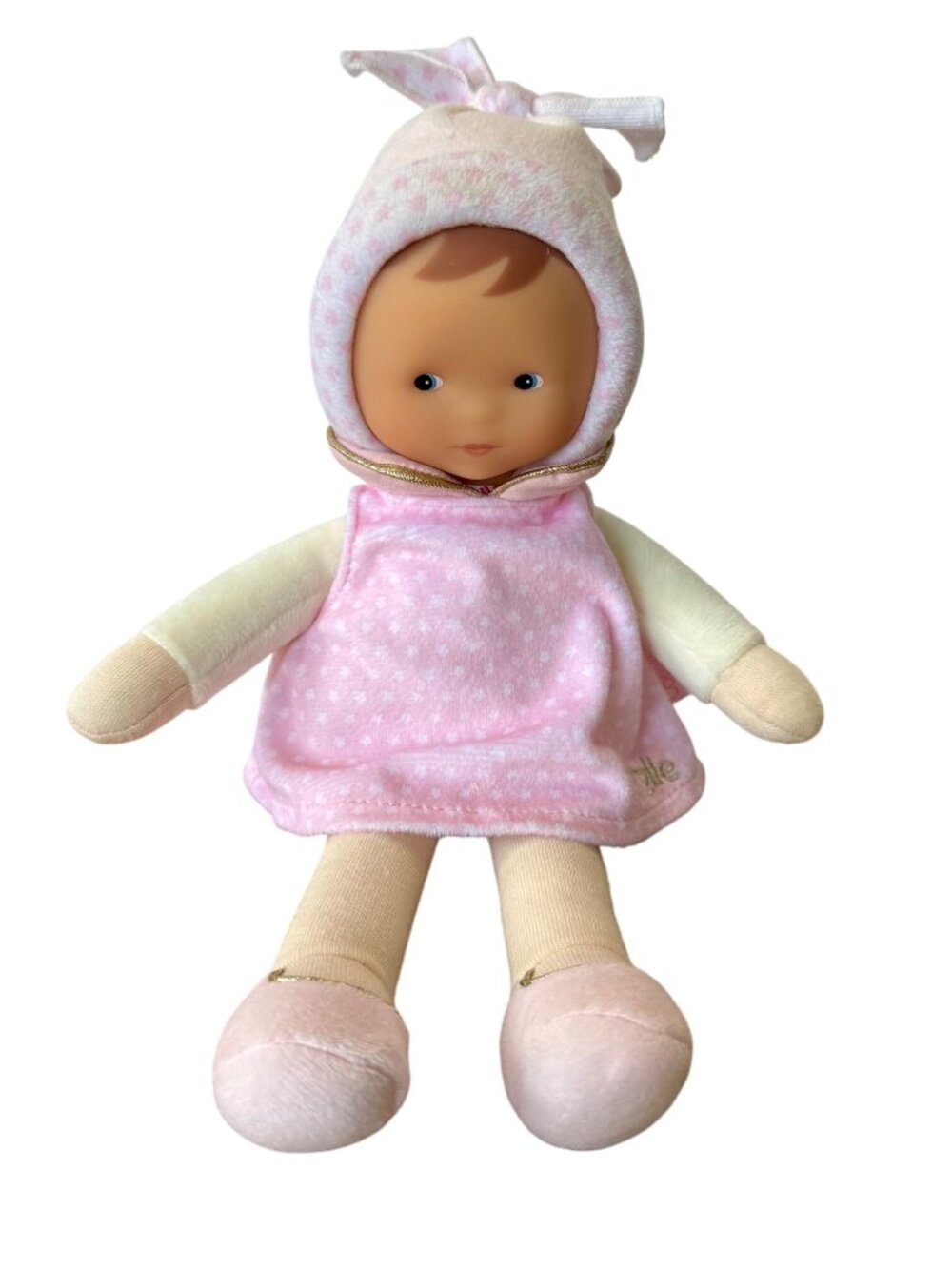 COROLLE Miss Starry Dreams Plush Doll 10" Soft Body Baby Toy Pink Vanilla Scent